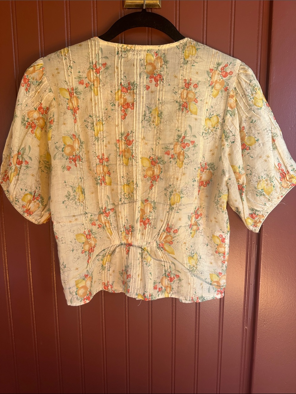 Doen Narcissa Top in Orchard Bloom - Picture 3 of 5